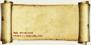 Hana Ničić vizit kartica